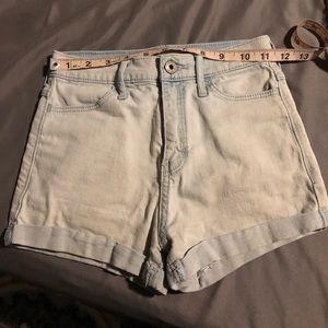 Size 12 Abercrombie kids high rise shorts